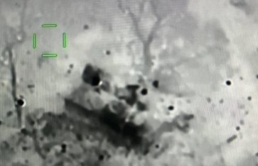 تدمير منظومة دفاع جوي للمتمردين في أبوزبد