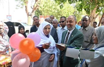 افتتاح معرض وزارة الصحة الاتحادية