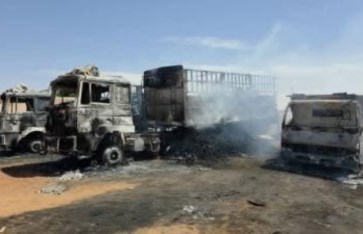 قذف قوافل الغذاء بكردفان