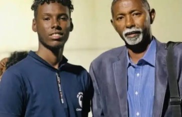 الصحفي عبود عبدالرحيم ونجله