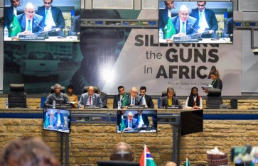 جلسة مجلس السلم والأمن الإفريقي 