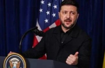 الرئيس الأوكراني فولوديمير زيلينسكي