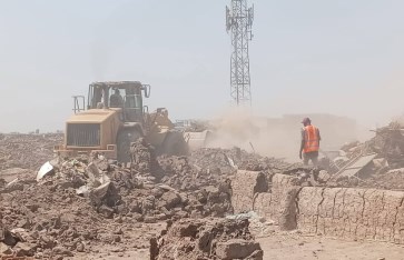 إزالة التعديات في الخرطوم