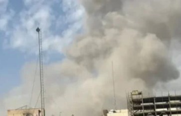 قصف جوي لطهران