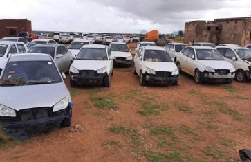 سيارات مواطنين سودانيين