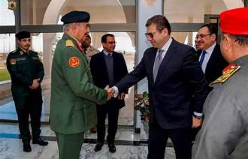 رئيس المخابرات المصرية يلتقي القائد العام للجيش الليبى