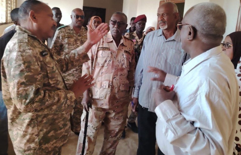 والي سنار يتفقد مستشفى سنجة 