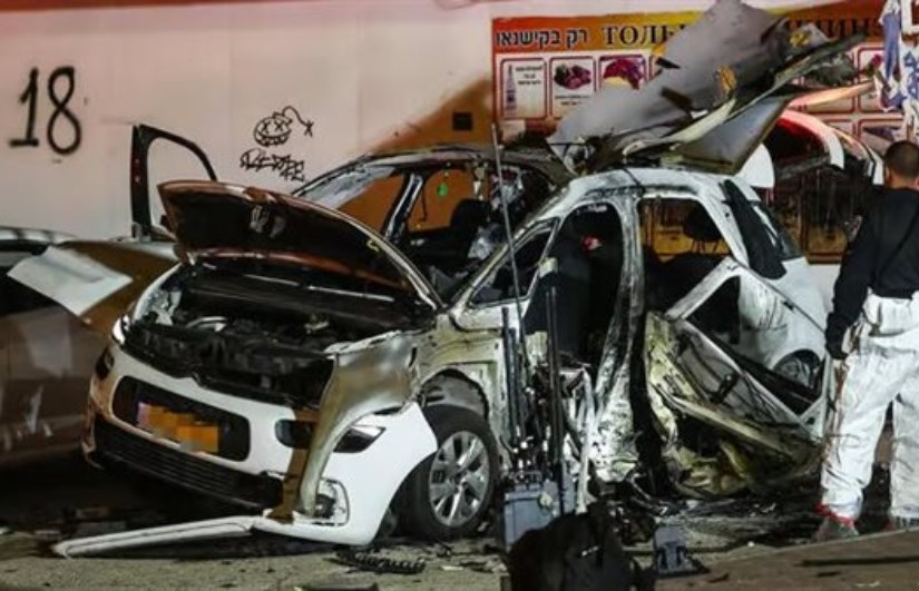 انفجار سيارة