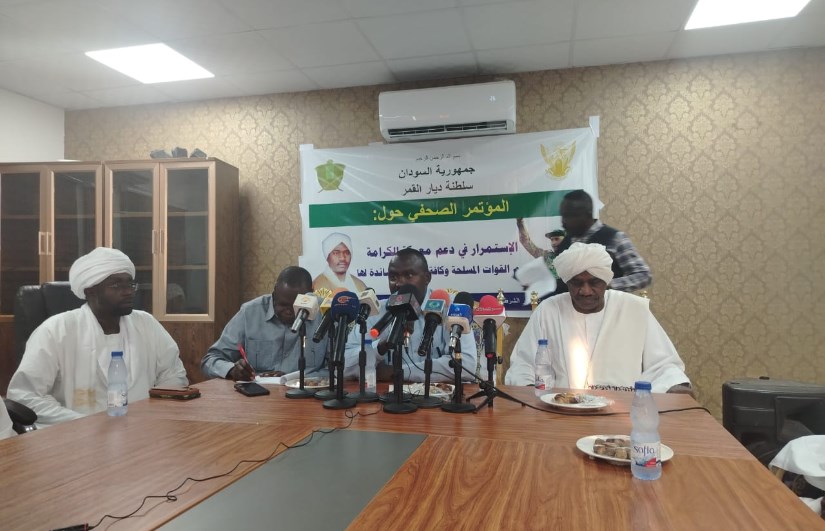 مؤتمر صحفي حاشد ببورتسودان