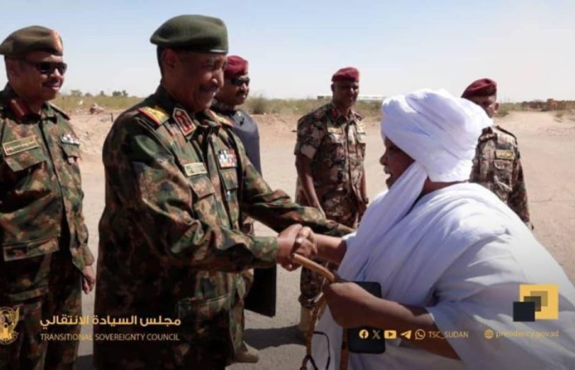 رئيس مجلس السيادة يزور منطقة كدباس