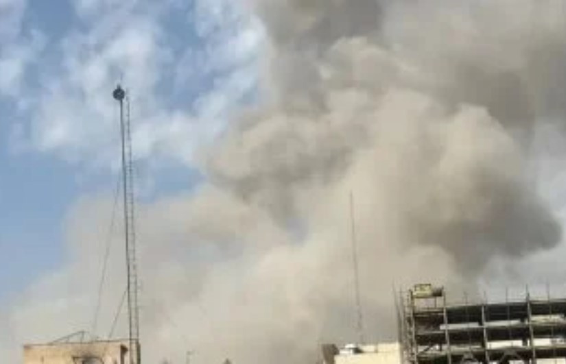 قصف جوي لطهران