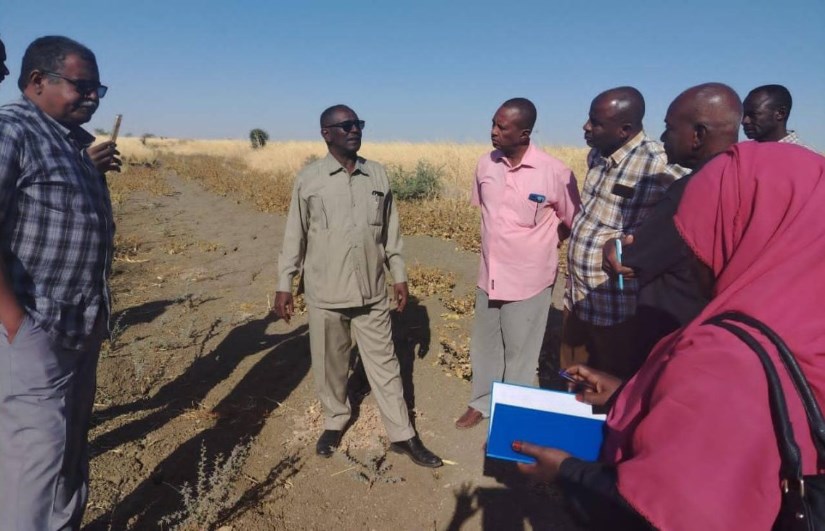 وفد اتحادي وزراعي يتفقد مواقع المشروع النرويجي في سنار