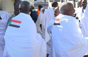 وصول 1552 حاجاً سودانياً إلى مكة المكرمة