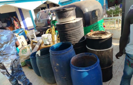 ضبط كمية من المواد المخدرة