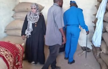 حملة تفتيش لمتاجر بيع القمح 