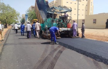 صيانة الطرق بالخرطوم 