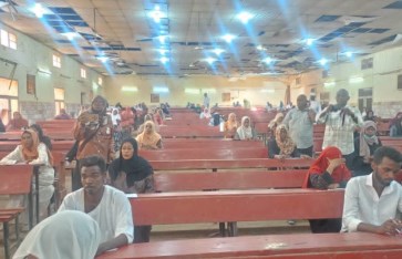جانب من داخل جامعة النيلين
