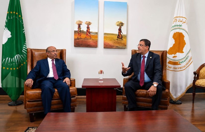 سفير السودان ورئيس البرلمان الأفريقي