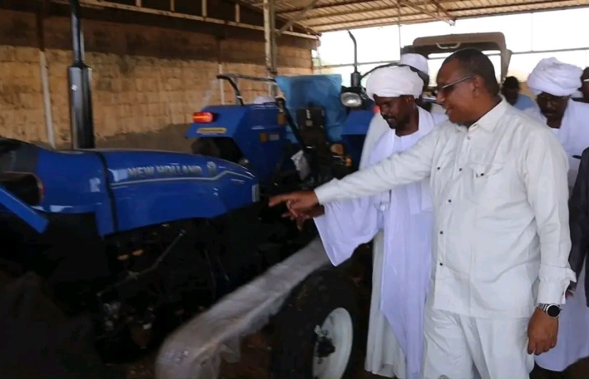 جانب من زيارة الدكتور عبدالسميع موسى إبراهيم