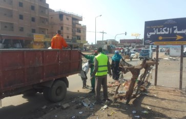 حملة نظافة بجنوب الحزام