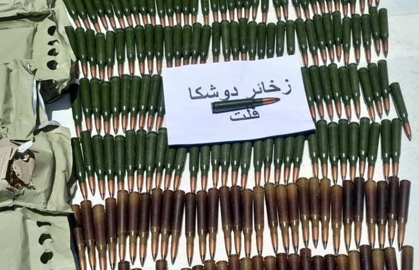 مضبوطات شعبة الاستخبارات بمنطقة الخرطوم العسكرية