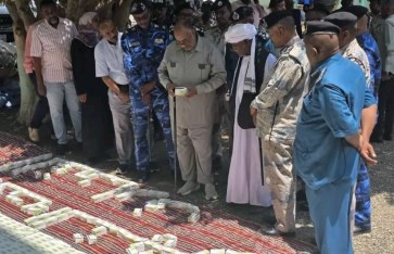 جانب من المضبوطات