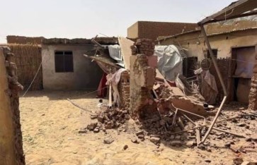 منازل مدمرة