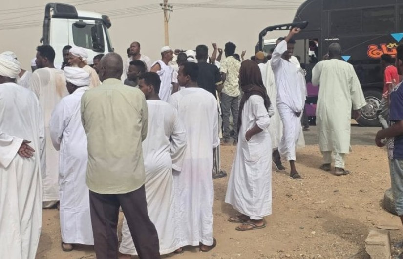 جانب من الاحتجاج