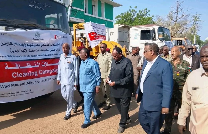 والي الجزيرة: اتجاه لإنشاء هيئة للنظافة بالولاية والمحليات وتعميم حملات إصحاح البيئة