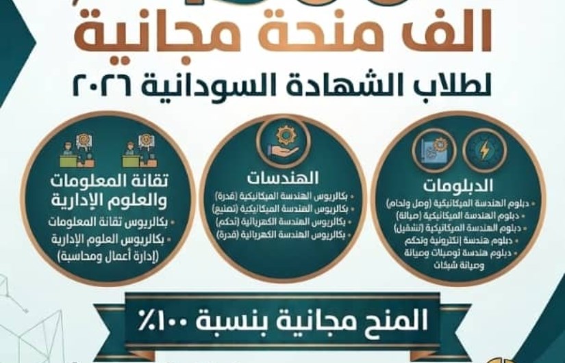 1000 منحة جامعية مجانية لطلاب الشهادة الثانوية