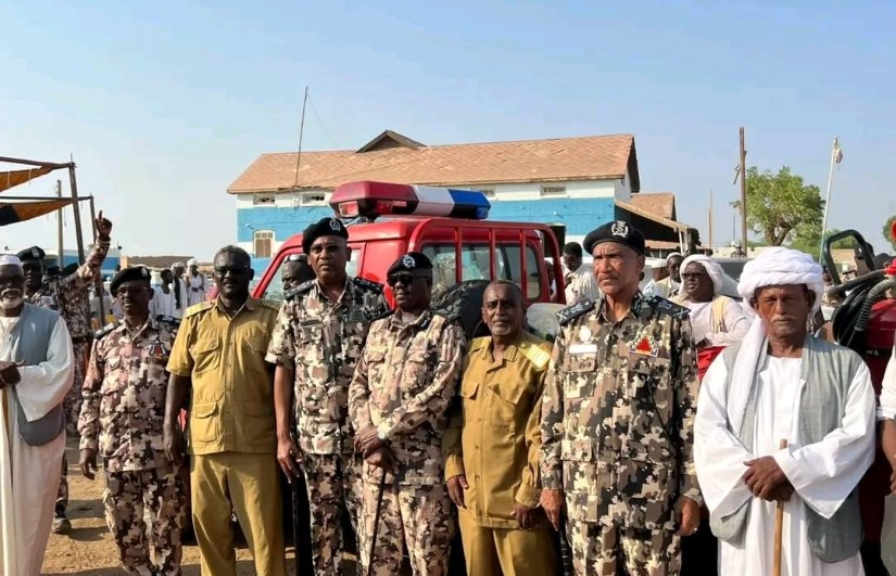 مدير الدفاع المدني يضع حجر الأساس لقسم جديد بمحلية طوكر ويعلن إنشاء وحدة للإنقاذ النهري